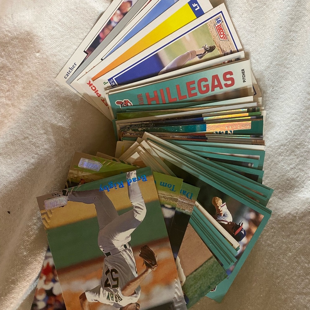 Assorted Baseball Trading Cards (50)
